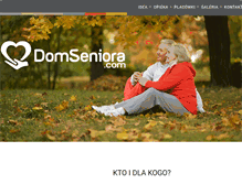 Tablet Screenshot of domseniora.com
